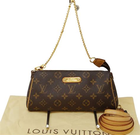 louis vuitton monogram eva clutch|louis vuitton pochette price.